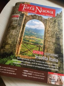 Articolo sulla rivista “Terra Nuova”